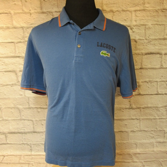 Lacoste Other - Lacoste Rare Large Logo  Polo Mens